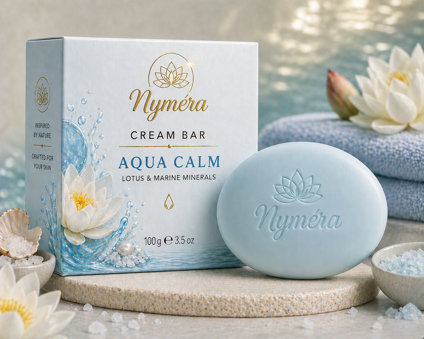 Nymera Güzellik Sabunu koleksiyonu aqua